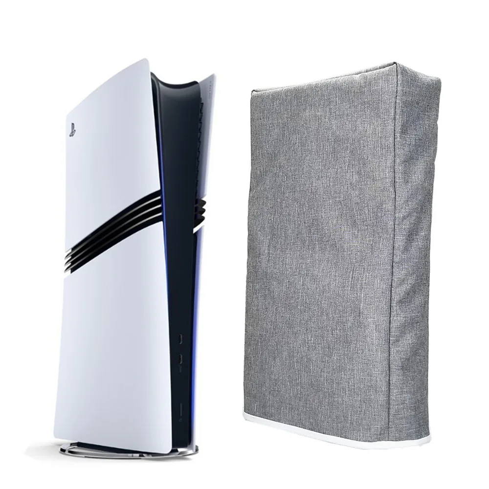 غطاء غبار جديد لجهاز PS5 PRO حافظة مضادة للغبار سدادة شبكية مضادة للخدش لملحقات وحدة التحكم في الألعاب بلاي ستيشن 5 برو