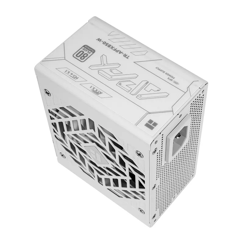 Fonte de Alimentação SFX Totalmente Modular Thermalright TR-APFX850/1000 Platinum Branca, ATX 3.1 PCIE 5.1 com todos os capacitores japoneses