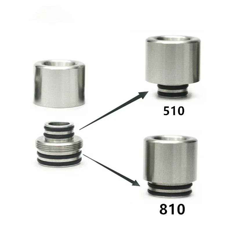 2in1 قابل للتحويل 510 810 طرف بالتنقيط مناسب لـ UFORCE-X TANK DRAG 5 4 M100S KIT ARMOUR MAX GEN SE iTank T 2 MELO 6 C