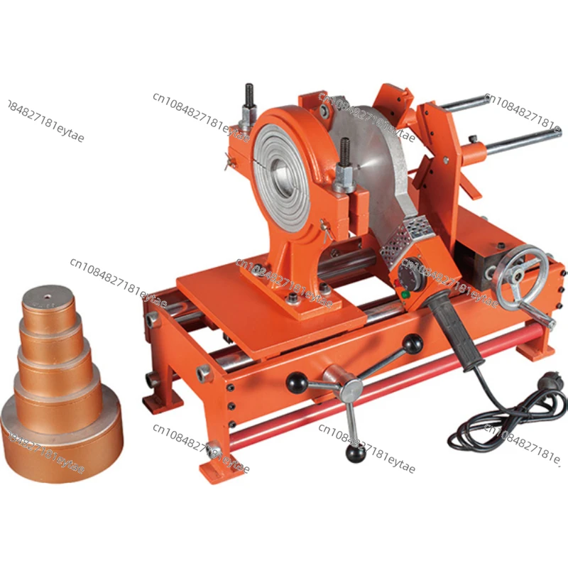 

ppr water pipe welding connector 110 high power socket hot melt machine rack ppr socket welding machine 160pe