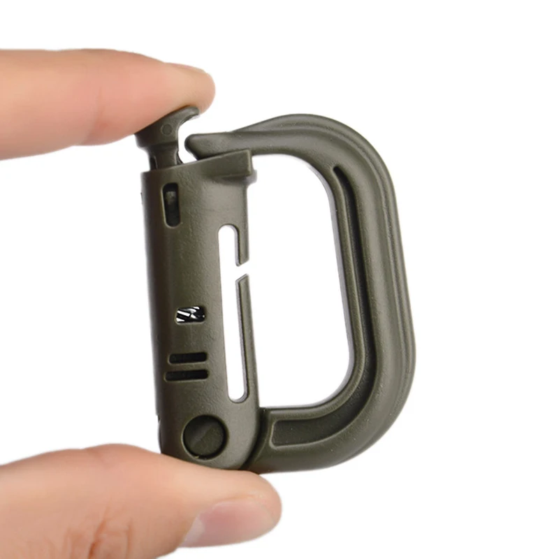 

Carabiner Climb Clasp Clip Hook Multipurpose D-Ring Grimloc Locking Hanging Hook Buckle Hiking Equipment Fe59