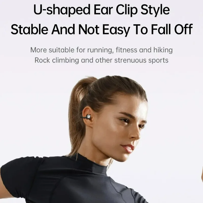 Awei TZ50 Wireless Earbuds Translator Earclip OWS Air Conduction Bluetooth Earphones for Calling Fitness Hifi Sound Waterproof view 6