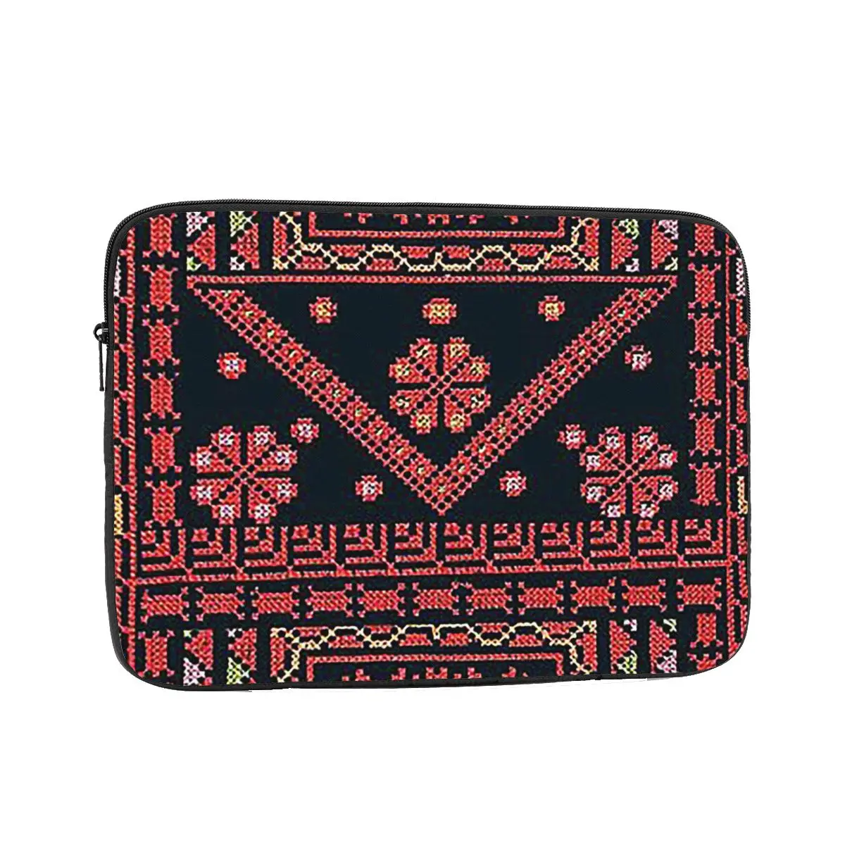

Three Flowers Palestinian Embroidery Laptop Sleeve Cover Bag 10 12 13 15 17 Inch Notebook Bag Sleeve Tablet Shockproof Case Bag