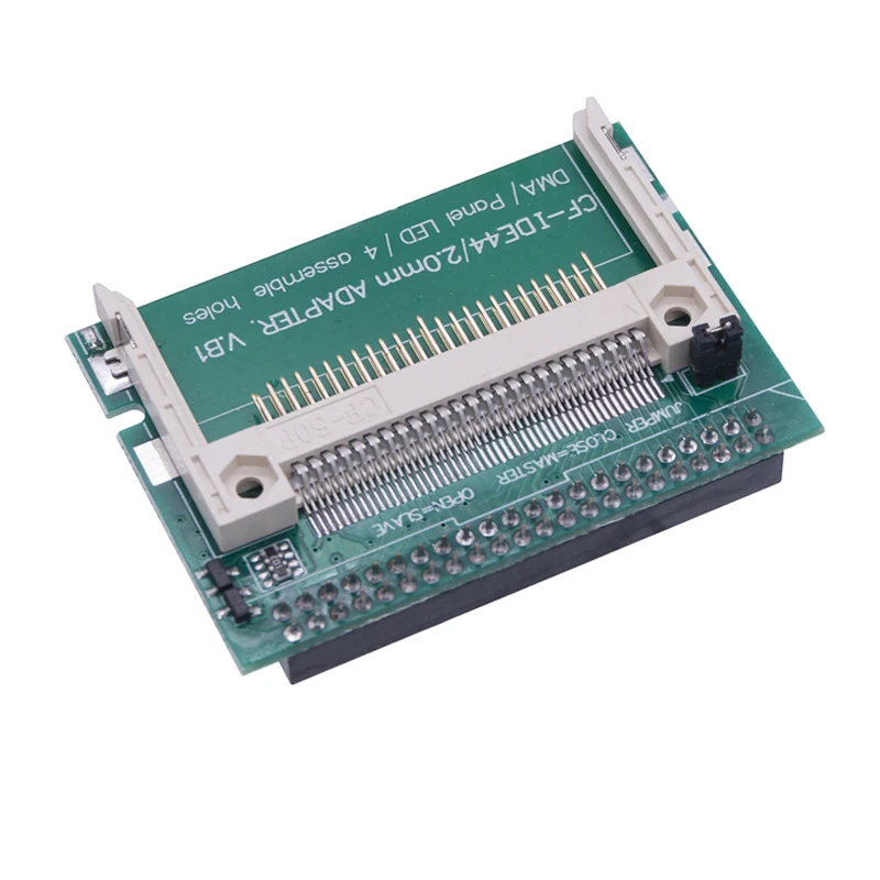 Conector CF a IDE de 44 pines para ordenador portátil, adaptador de tarjeta de memoria Flash compacta CF de 2,5 pulgadas, placa elevadora, convertidor de arranque