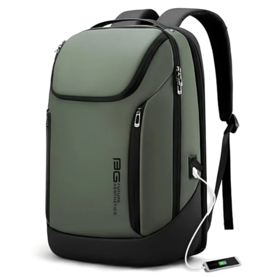 

Business Smart Backpack Waterproof fit 15.6 Inch Laptop Backpack with USB Charging Port, Travel Durable Backpack
