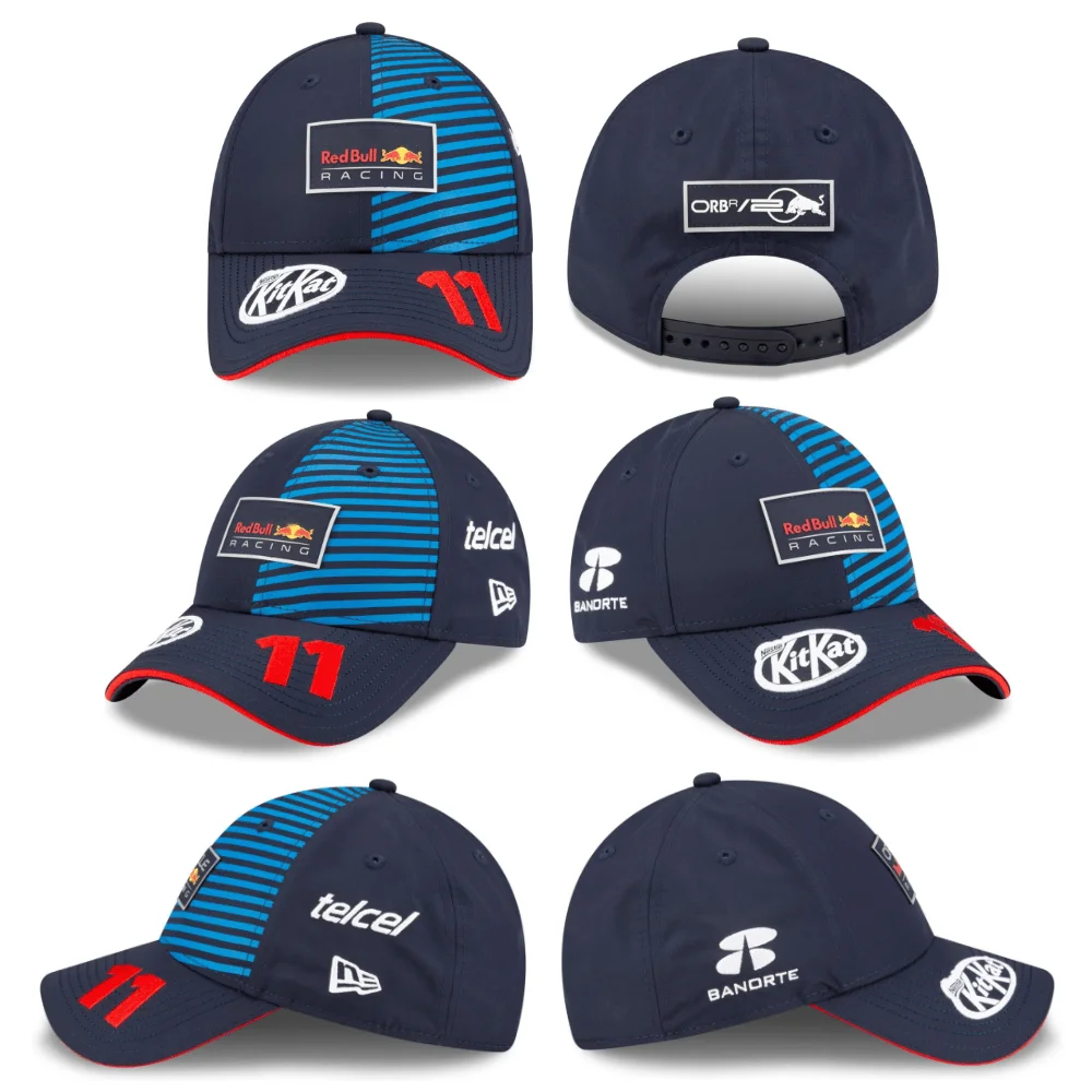 New Red Bull Racing Special Edition Sports Hat Men's and Women's Popular Red Bull Baseball Hat Outdoor Sunshade Red Bull Sun Hat