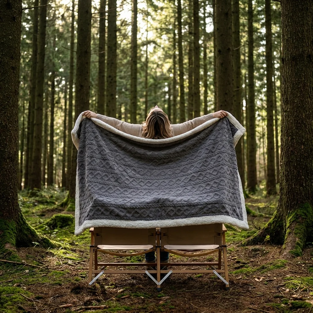 Extreme Winter Warmth Blanket King Size - Extra Thick Heavyweight Flannel Fleece  Super Soft Fuzzy Cozy Plush  Double Stitched Edges for Durability