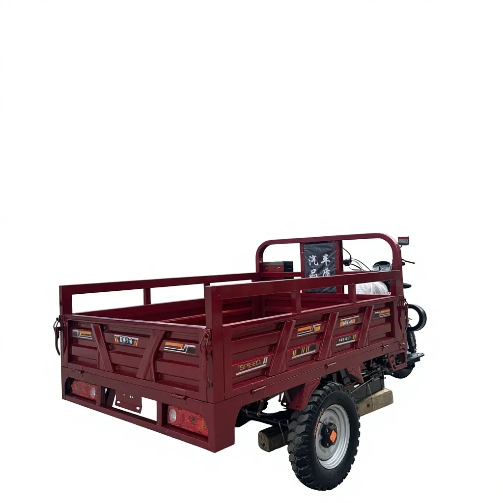 Heavy-duty Rear Axle Fuel-powered  Motorcycle a High-horsepower Cargo Transfervehiclespecially Designed for Rural Mountain Roads