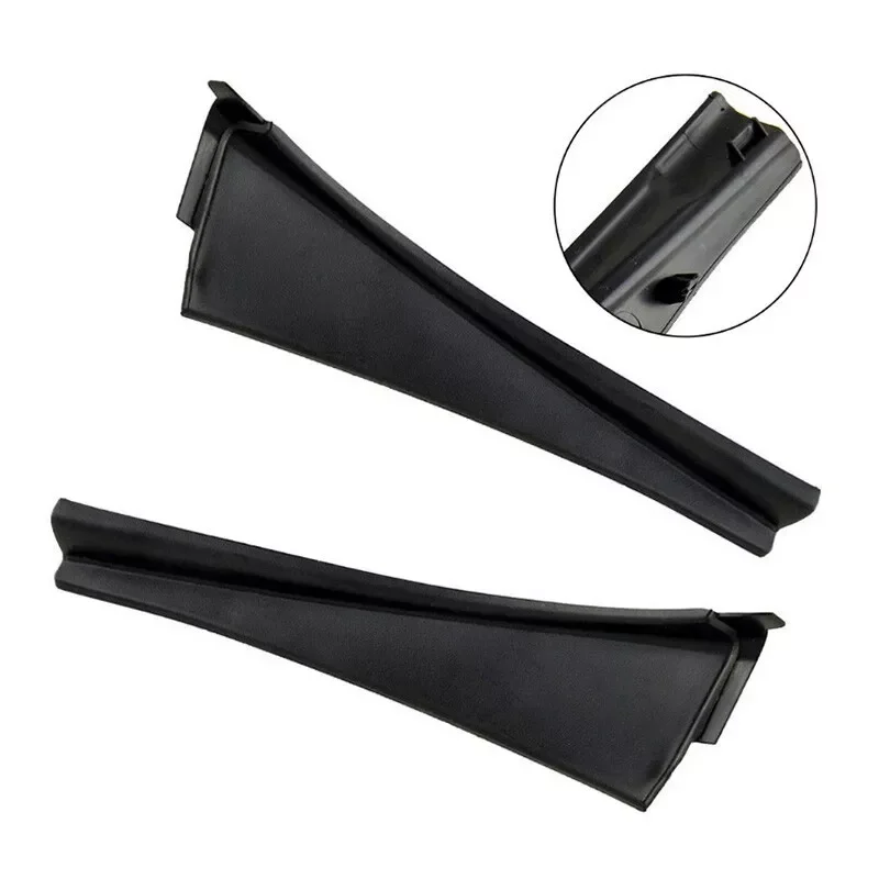 

2PCS Car Front Windshield Wrap Corner Wiper Side Trim Cover Lid For Nissan Qashqai J10 2008-15 Left Right Side Car Accessory
