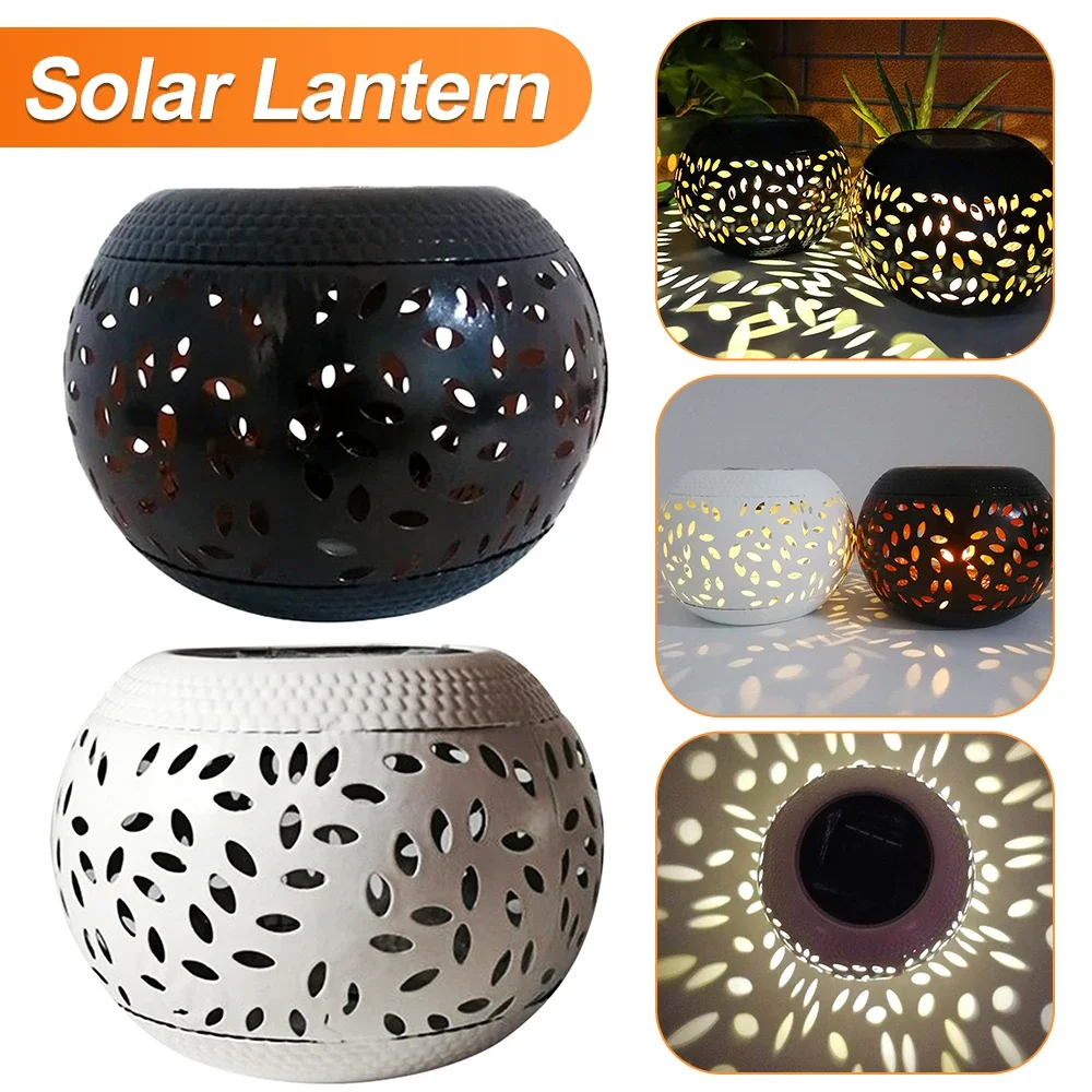 

Наружные садовые светильники на солнечной батарее, лампа для создания атмосферы, имитация Керамического Горшка, светильник, водонепроницаемое украшение двора, сада, шага