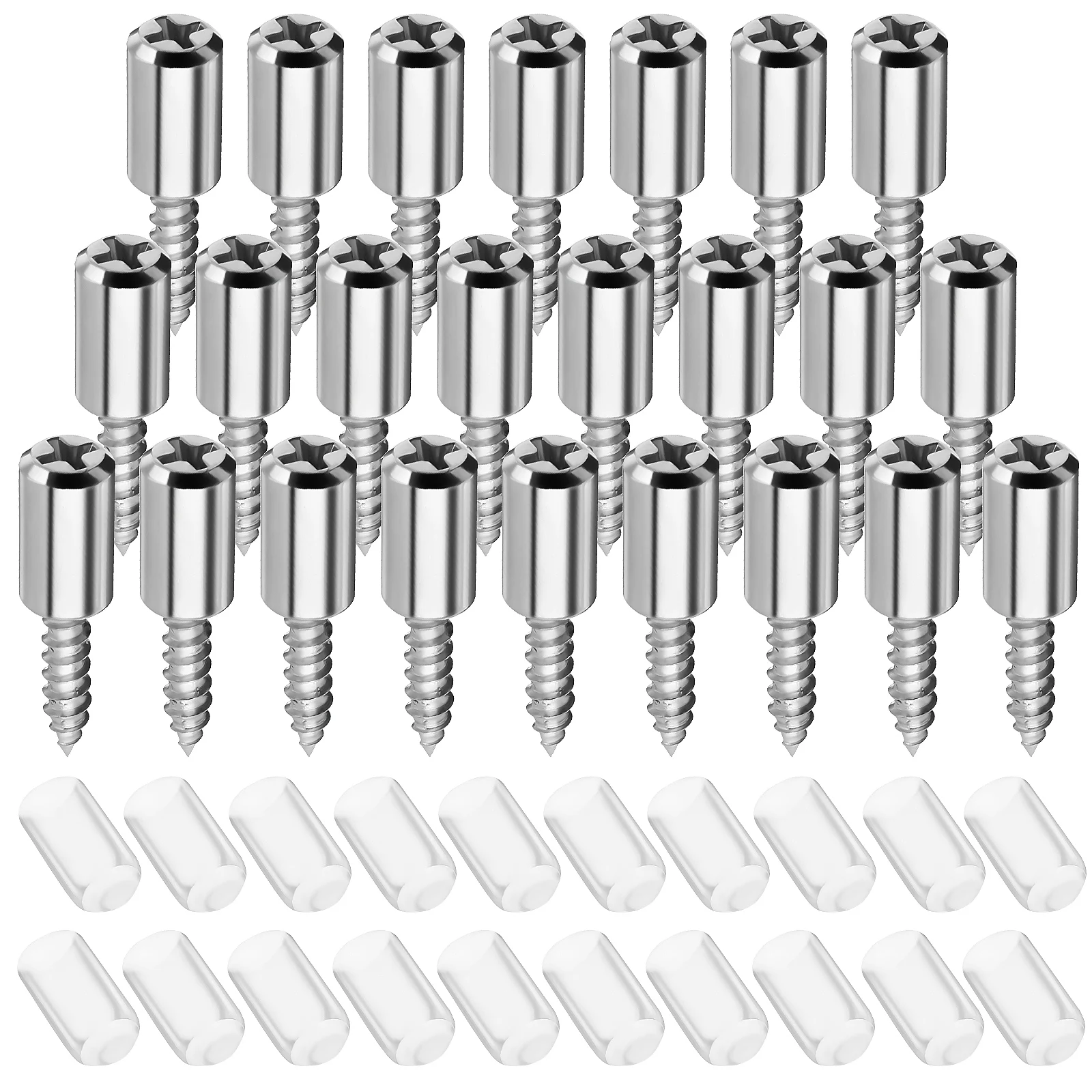 

120Pcs Screw in Shelf Pegs Iron Shelf Support Pegs with Protective Sleeves Heavy Duty for Kitchen Cabinet Bookshelf Wardrobe