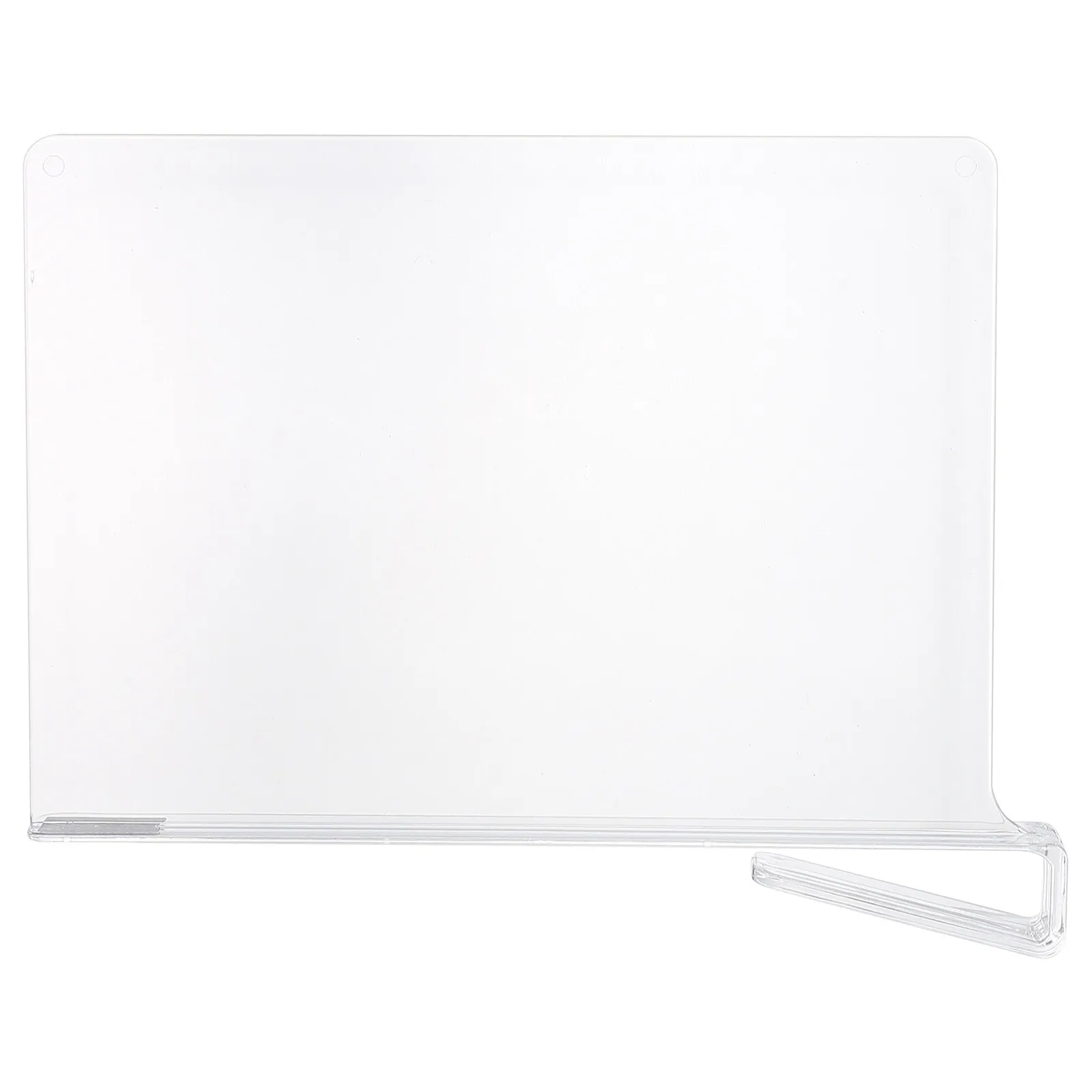 1Pcs Acrylic Shelf Divider Clear Closet Organizer Adjustable Shelf Separator for Clothes Shoes Bags Wardrobe Kitchen Office