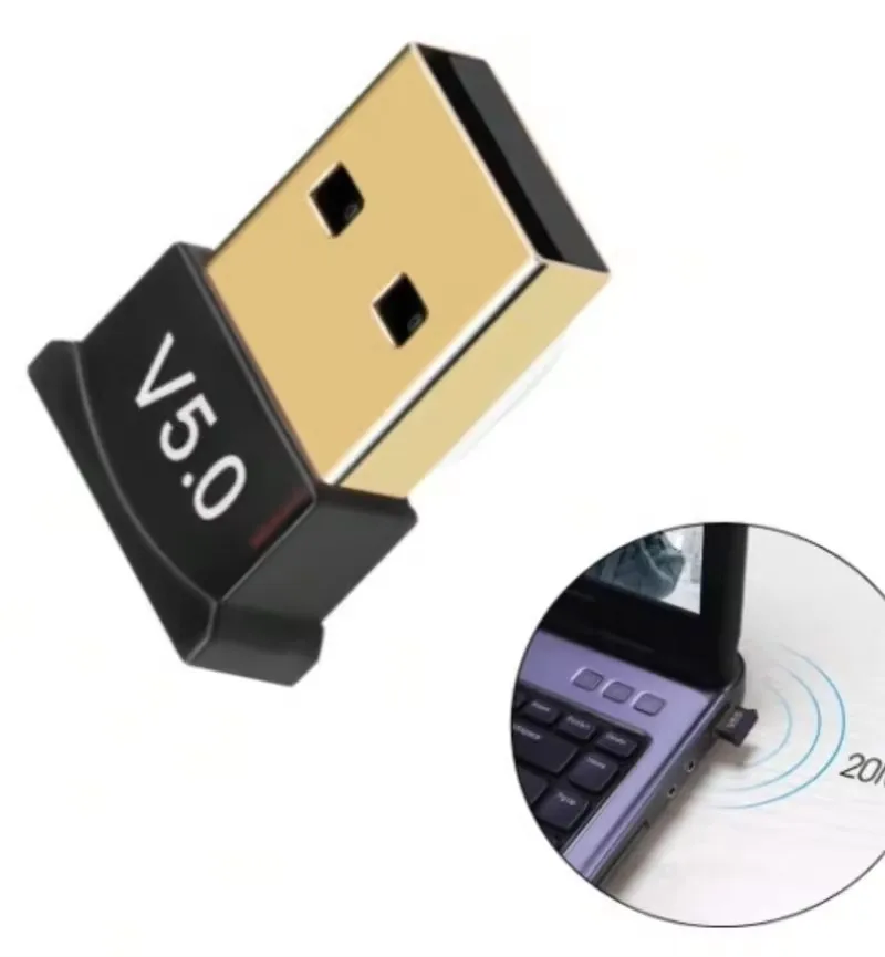 Receptor Bluetooth USB Transmissor Bluetooth Receptor 5.0 Wireless Removível Home Computer Desktop Bluetooth Adaptador