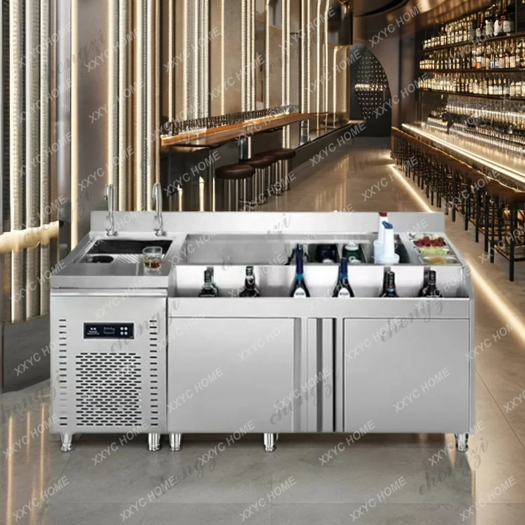 bar Furniture Portable bar Cabinets Equipment for Sale with Steel bar