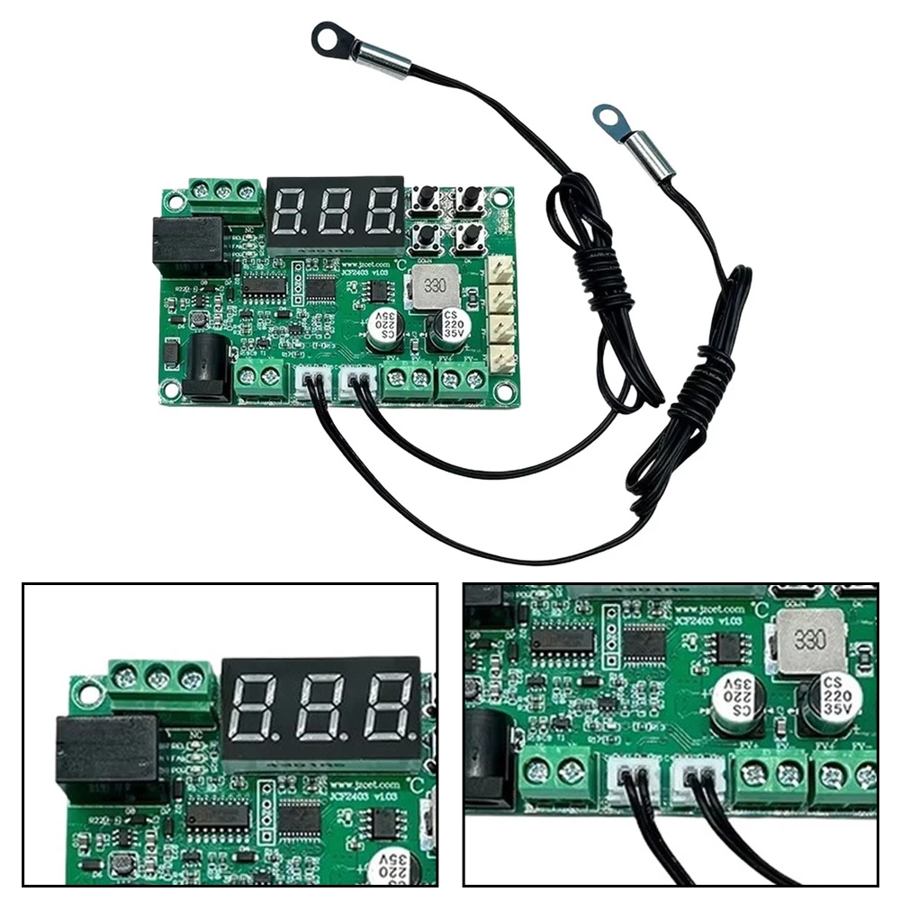 Temperature Regulated Fan Controller DC 9V to 30V 3A Output for 12V 24V Fans with Independent Switch Output Function