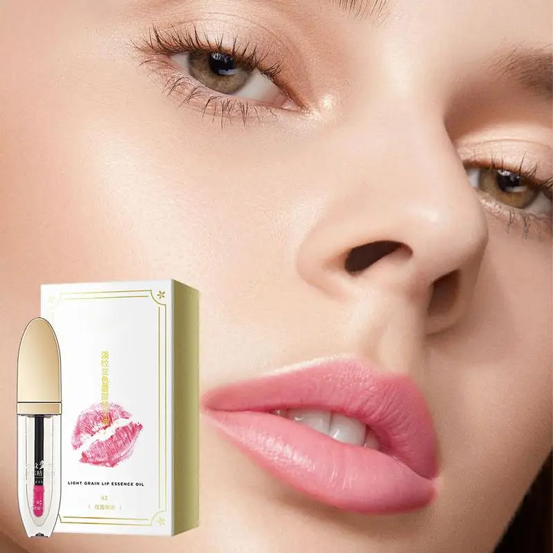 Farbwechsel nder feuchtigkeit spendender Lip gloss hoch pigmentiertes Lippen öl mit lang anhaltendem Lippen fleck effekt Lippen praller glänzender Lippen fleck