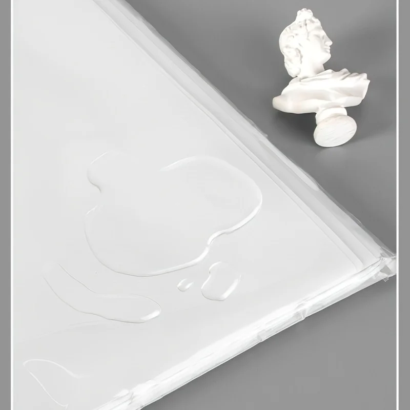 Утолщенная прозрачная сумка на пуговицах, художественная сумка, 8K, сумка для хранения рисунков, сумка для файлов формата А3, сумка для эскизов, бумажная сумка для альбома, водонепроницаемая сумка для файлов