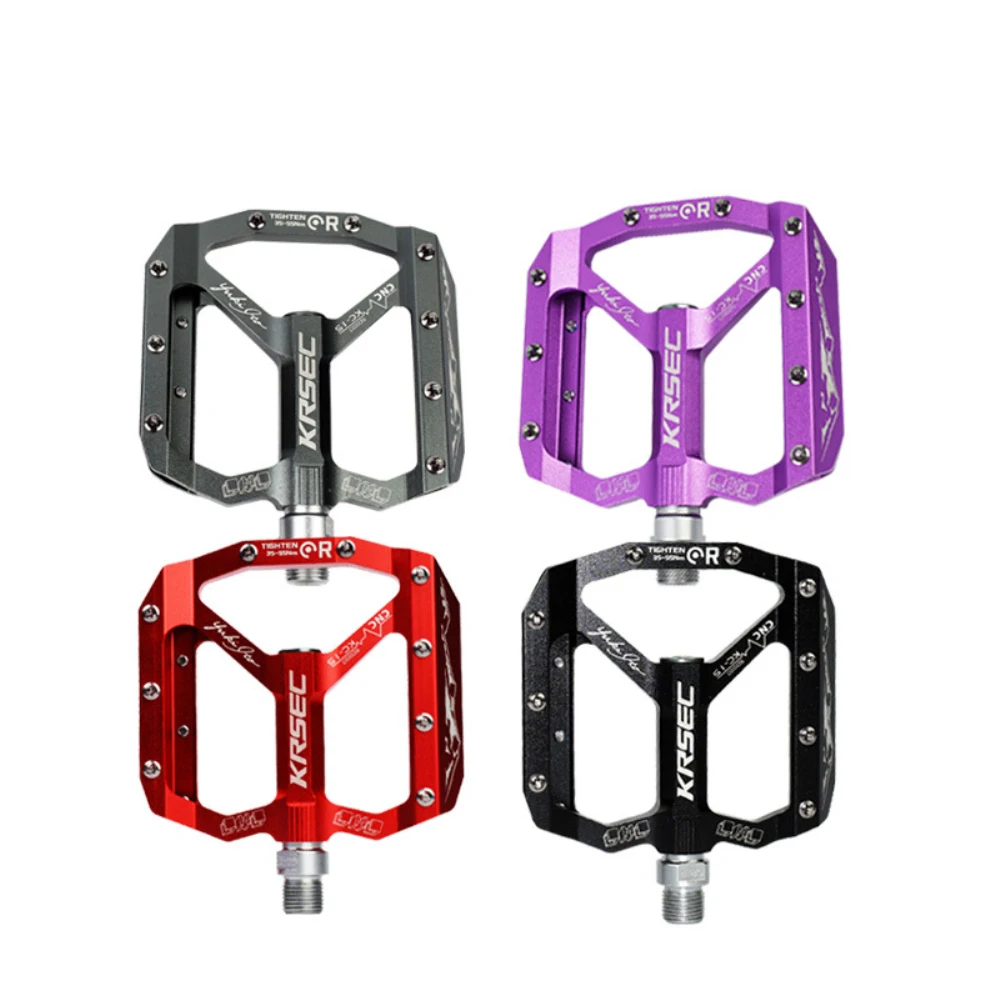 MTB Cycling Pedals DU Sealed Bearing Ultralight Aluminum Alloy Footboard Anti-Slip Pedals DH Parts