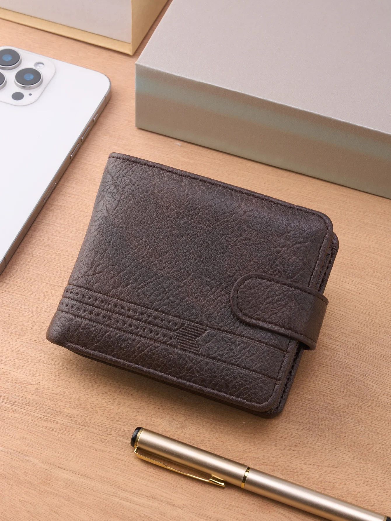 Men Wallets Leather… - image
