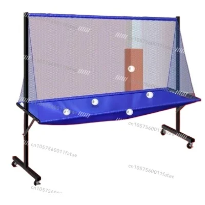 

Table Tennis Catching Net Floor-to-ceiling Receiving Net Ball Collector Multi-ball Stand Ball Mobile Collecting