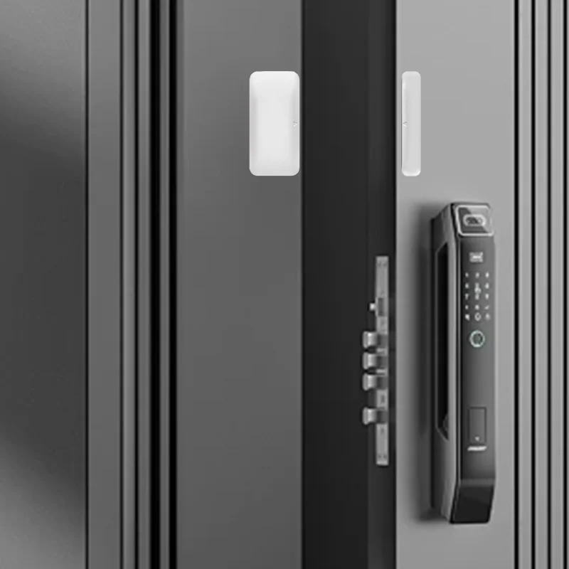 New Mini Wireless Door Windows Sensor Smart Home Wireless Door Detector Door Open Closed Alarm System For Alexa Easy To Install
