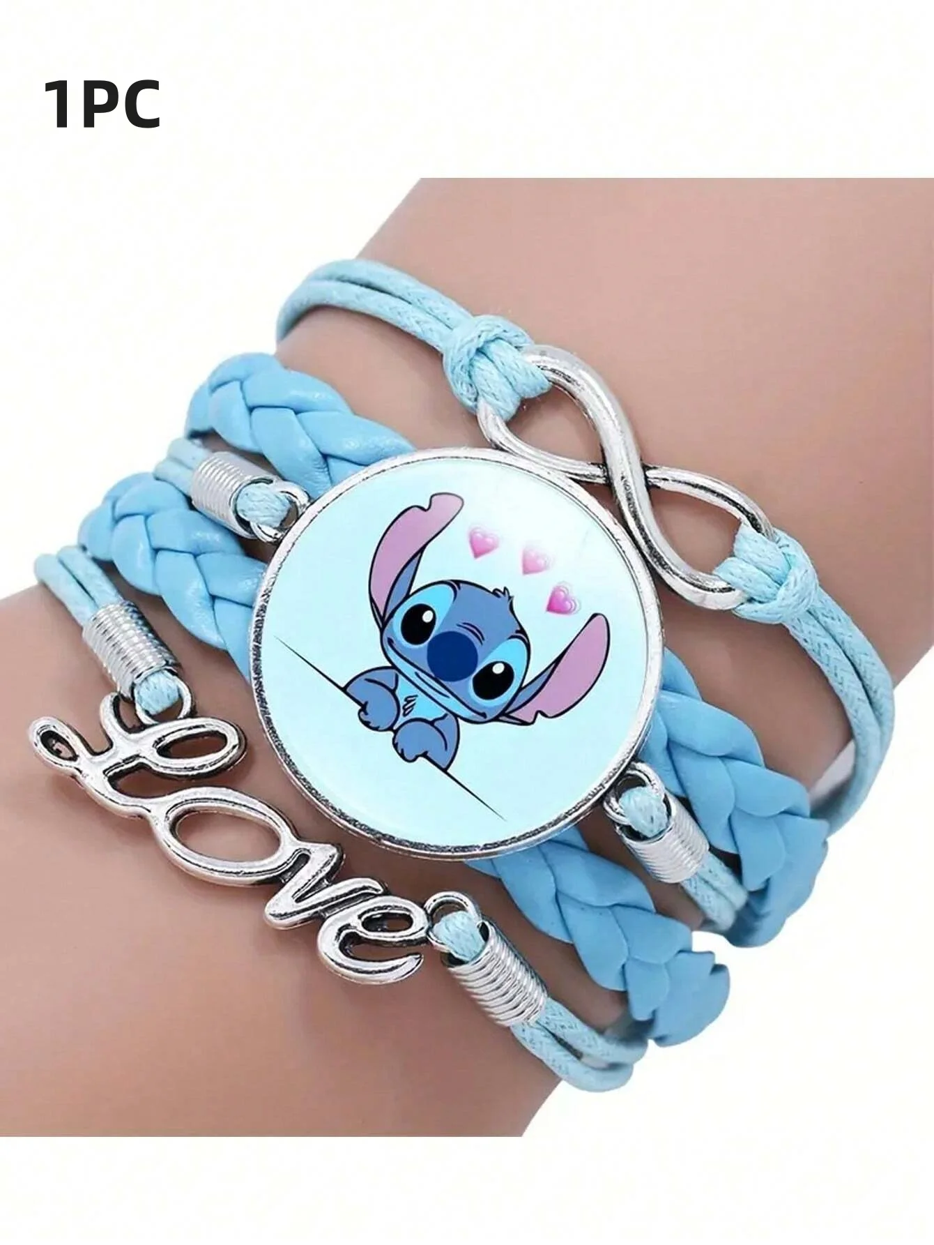 1 ชิ้น จี้สร้อยข้อมือสะสมลิโล่แอนด์สติทช์ - ดีไซน์ตัวละครอนิเมะที่น่าหลงใหล ปรับขนาดได้ และอบอุ่นใจ - ของขวัญเทศกาลที่สมบูรณ์แบบ