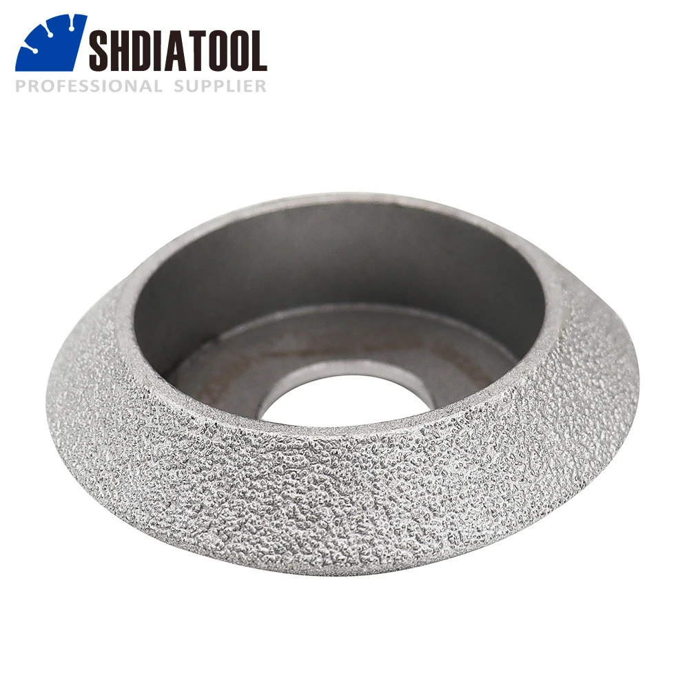 1pc Dia75mm 10/15/20/25/30mm Height Diamond  Grinding Hand Wheel Carving Milling Tile Grinder Marble Granite Edge Profile Cup