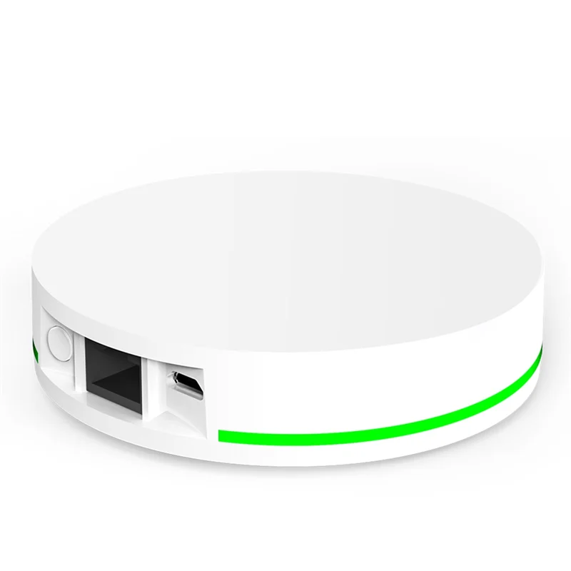 -A15I Tuya Zigbee 3.0 Gateway Hub Smart Home Bridge con cavo di rete Funzione dispositivo di automazione del telecomando per Alexa Google