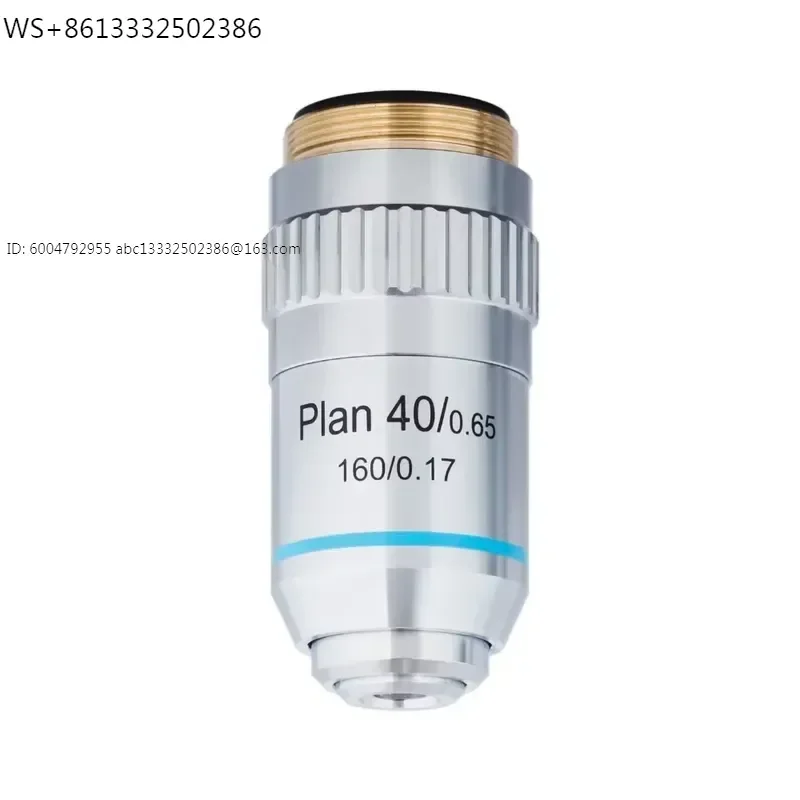 Objectif achromatique 40X avec anneau moleté PA40XK-V300