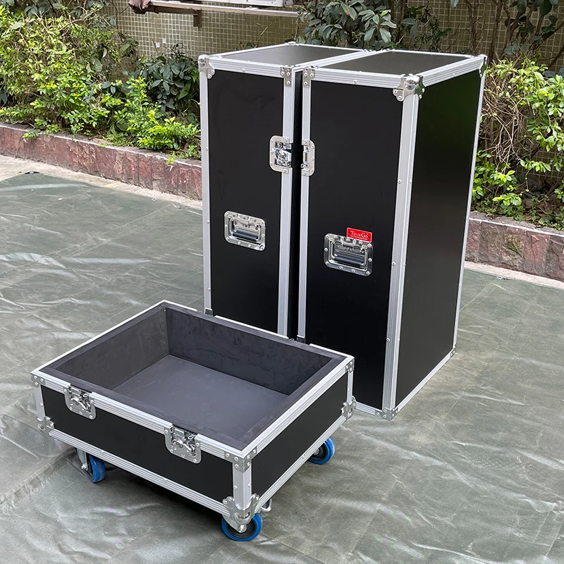 Customized Amp Stackable Sound Line Array Speaker Flight Case For Pro 3x DB Technologies DVA T12 Loudspeaker