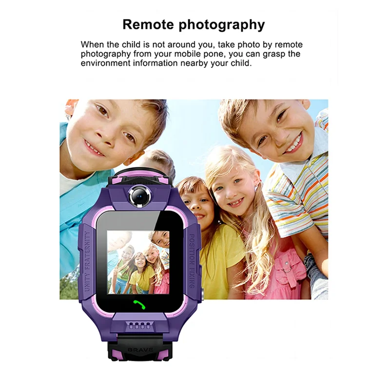 B30C-Kid Gift IP67 Waterdicht Smart Horloge 4G Sim-kaart Oproep Camera GPS Locatie SOS Antil-verloren Voor Ios Android Kids