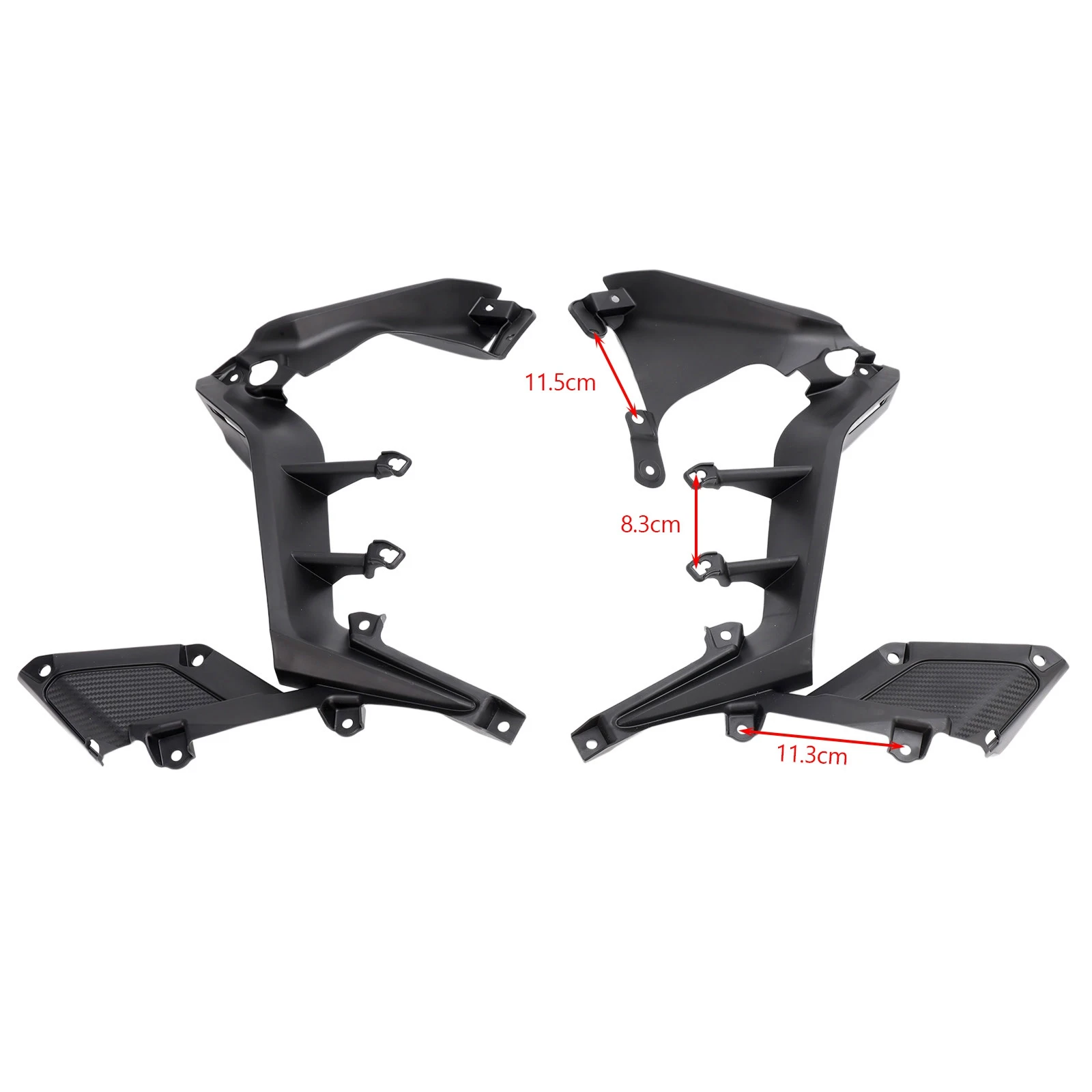 Areyourshop Unpainted side frame Cover Panel Fairing Cowl for Honda CBR650R 2019-2023