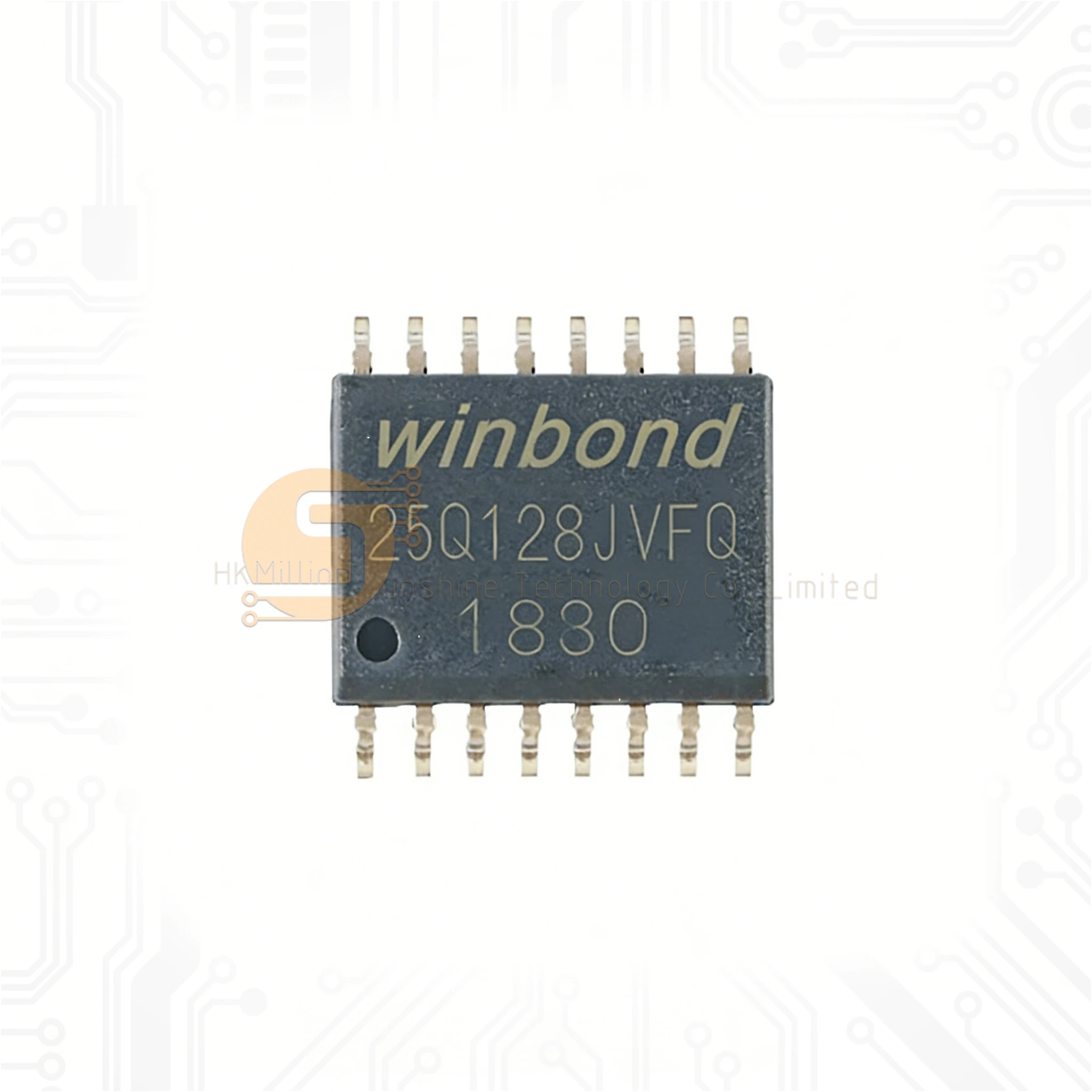 50pcs W25Q128JVFIQ SOIC-16 128Mbit FLASH SMD Memory Chip Brand New and Original