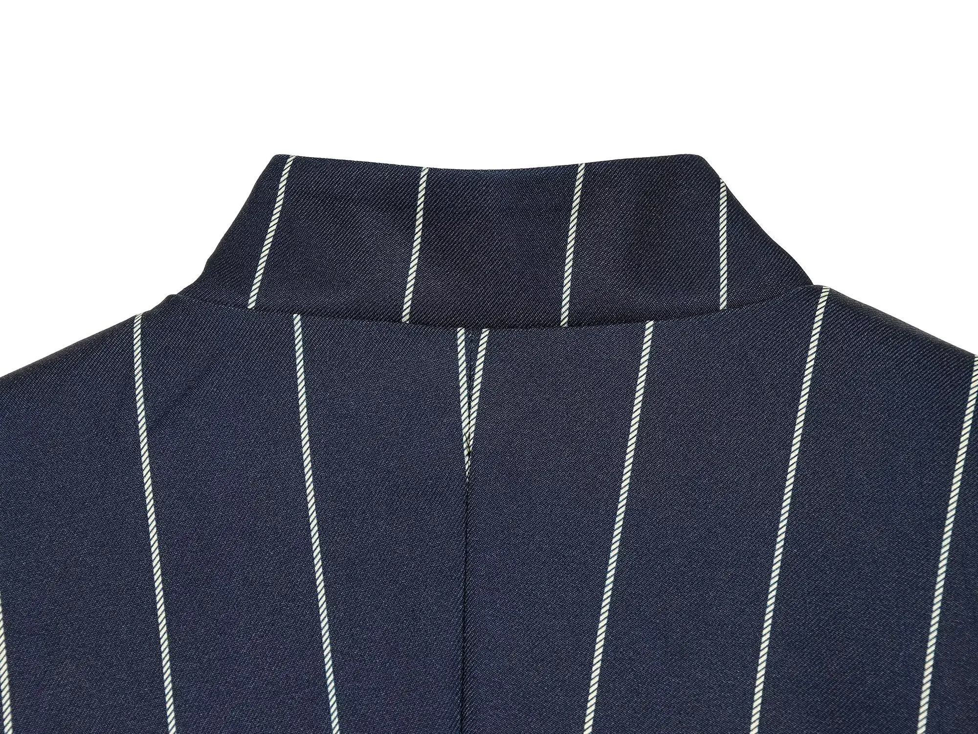 KONDALA Elegantes Pendler-Set für Damen: Gestreifter Kurzarm-Blazer und Plissierte Hose im High-Street-Stil – Sommer 2026 Trendiges Hosen-Set – Detail 14