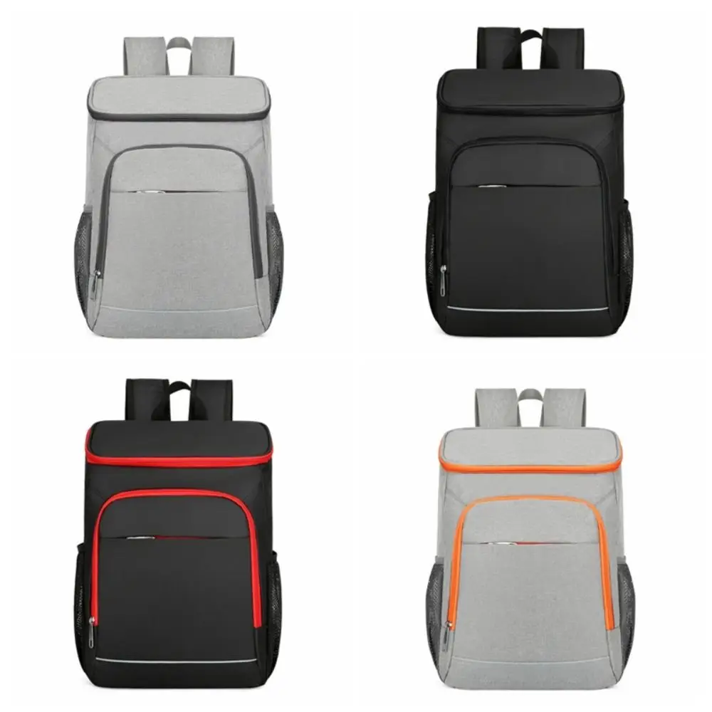 

Refrigerator Thermal Thermal Backpack Cooler Large-capacity Cooler Backpack Leakproof Insulated Outdoor Picnic Bag Travel