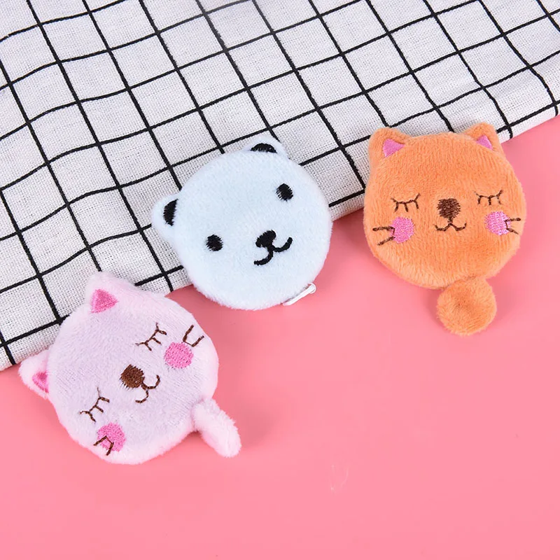 Cloth Making Tapes Cute Cartoon Plush Animals Shape 150cm 60 Inch Sewing Tool Measure Ruler Retractable Tape