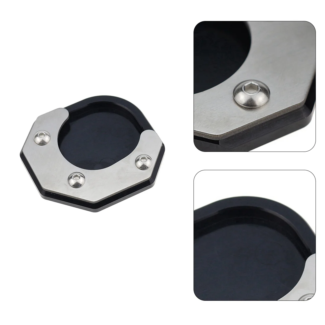 

Lasting Motorcycle Kickstand Foot Side Stand Extension Enlarger Pad For SEROW XT250 TRICKER XG 250 XT250 WR250R XT250X