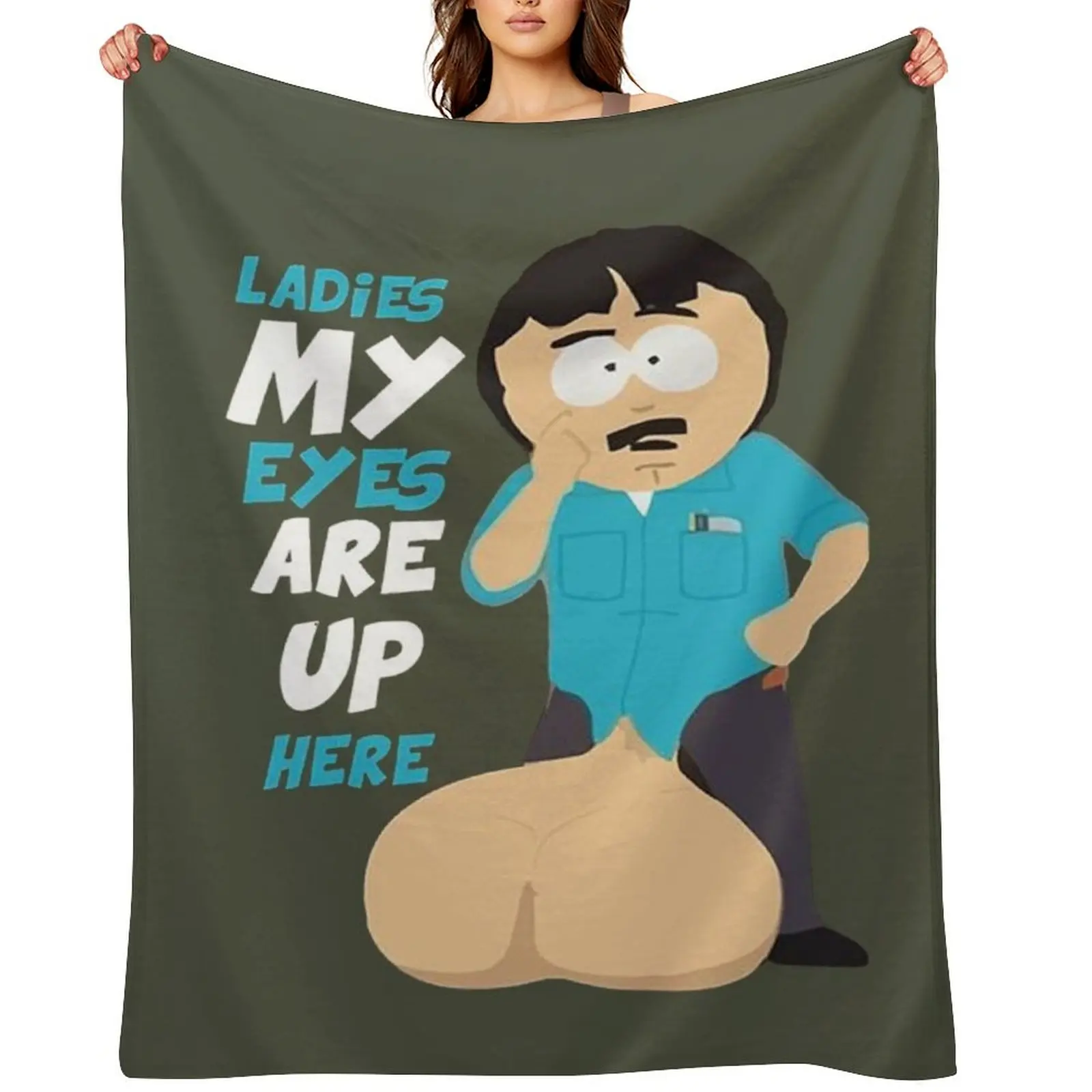 

South Park Big Balls Throw Blanket Sofa Hairy christmas decoration warm winter Blankets