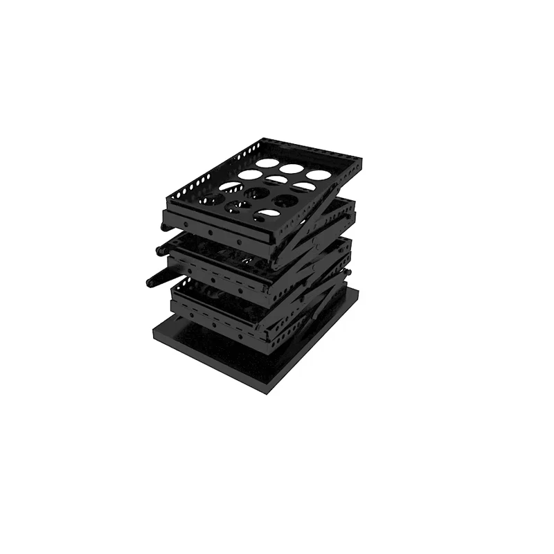 High Quality Eco-Friendly A4 Catalog Rack Foldable Metal Brochure Holder Magazine Stand For Advertising Display Carton Packing