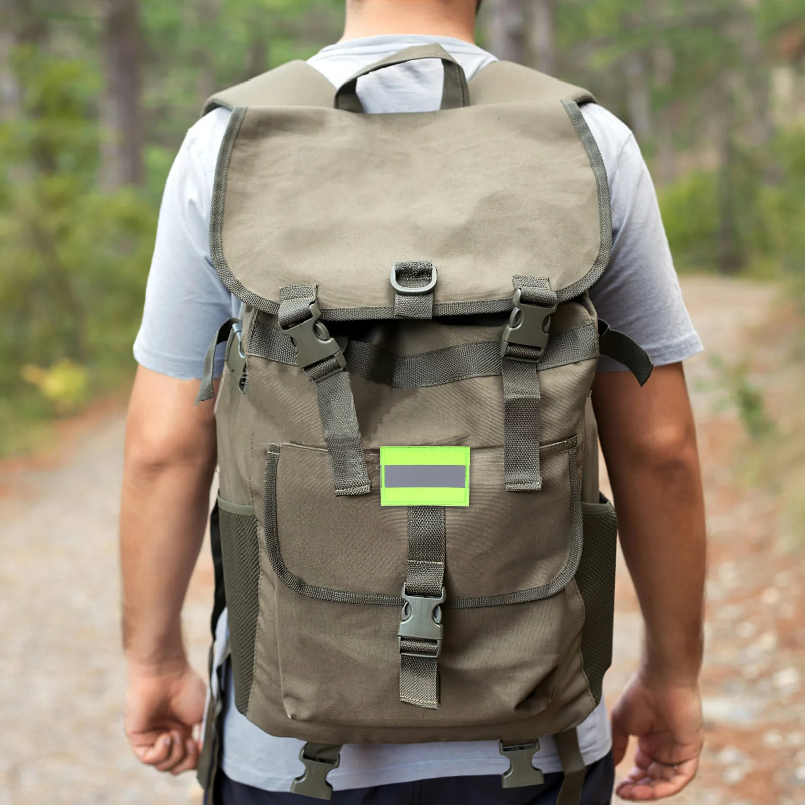 

Reflective Safety Patch Armb Signal Cloth Dog Patches Waterproof Sticker Hats Backpacks Clothing Harness Long Lasting High