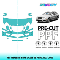 Car Front Kit Clear Bra Precut PPF Paint Protection Film For Mercedes-Benz E Class 63 AMG 2007-2009