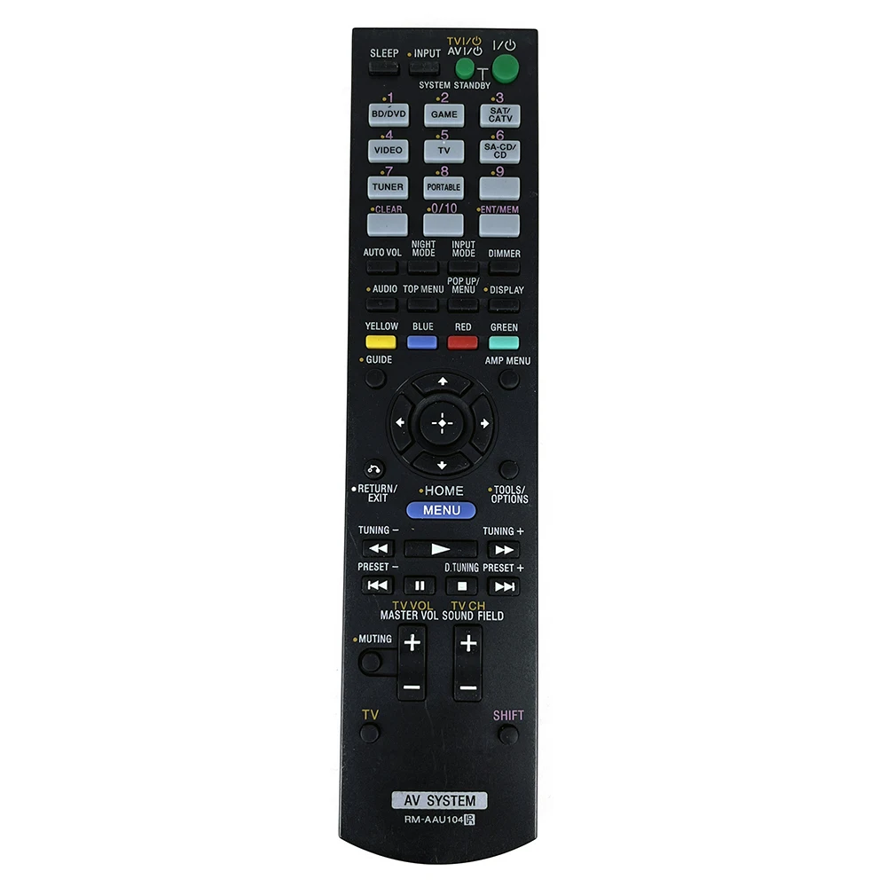 Remote Control use For Sony AV System RM-AAU104 STR-DH520 STRDH520