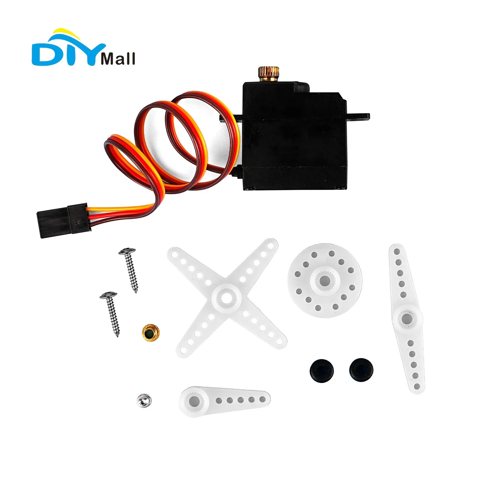 17g 마이크로 디지털 서보 TD-9217MG 180/270/360도 카본 브러시 모터 로봇 자동차 모델 장난감 DIY 부품