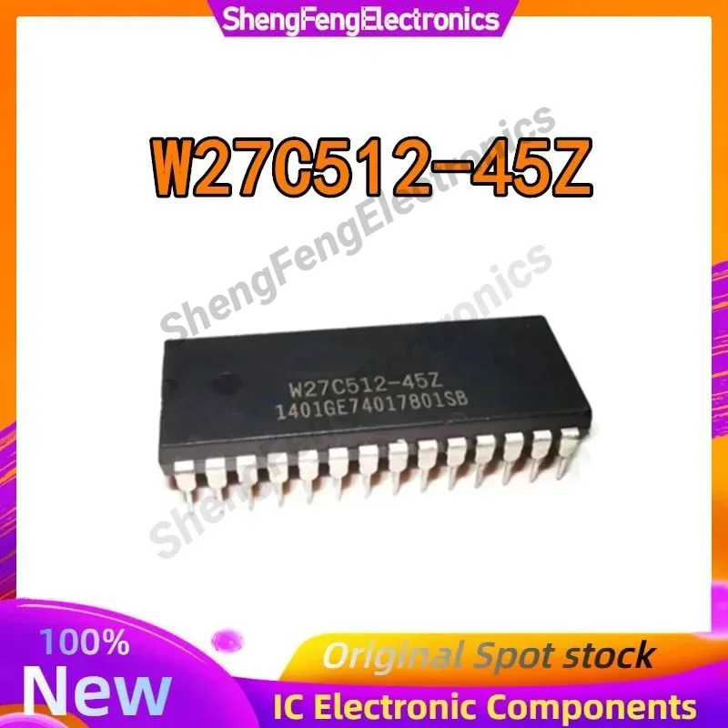 

5PCS W27C512-45Z W27C512-45 W27C512-4 W27C512 W27C51 W27C5 W27C W27 W2 IC EEPROM 512KBIT PARALLEL DIP-28