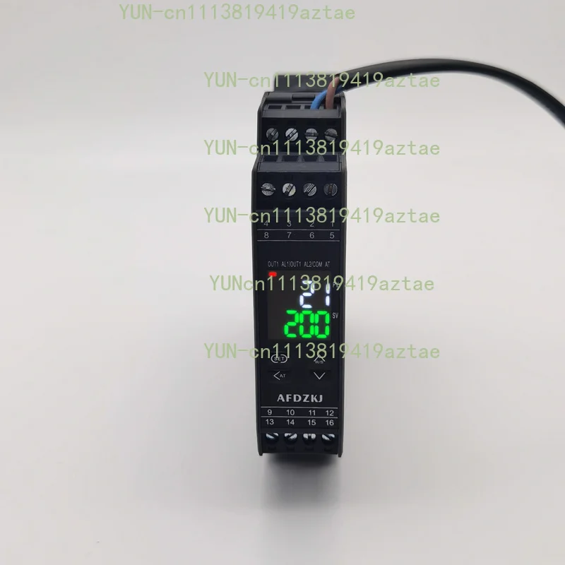 Rail Type Temperature Controller PID Temperature Control Instrument RS485 Communication Alarm Acquisition Module 4-20mA