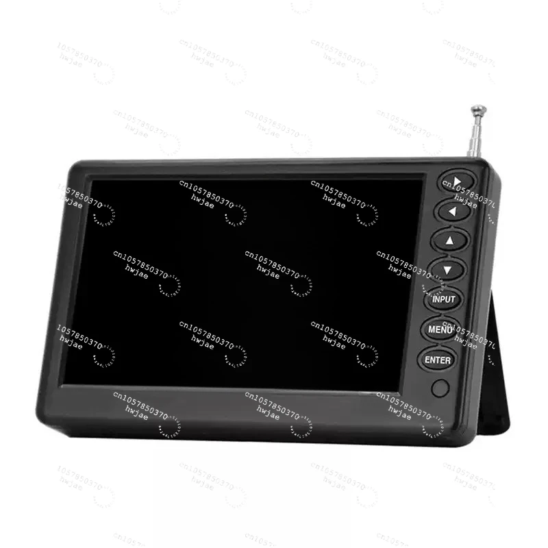 

5-дюймовый портативный цифровой телевизор с батареей 1500 мАч, ультратонкий, компактный, для автомобиля и дома, ЖК-телевизор