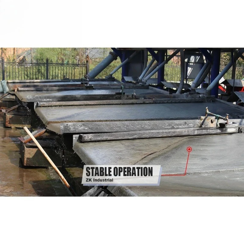 Meja Pemisah Getar Tembaga ZK 6-S untuk Konsentrasi Gravitasi