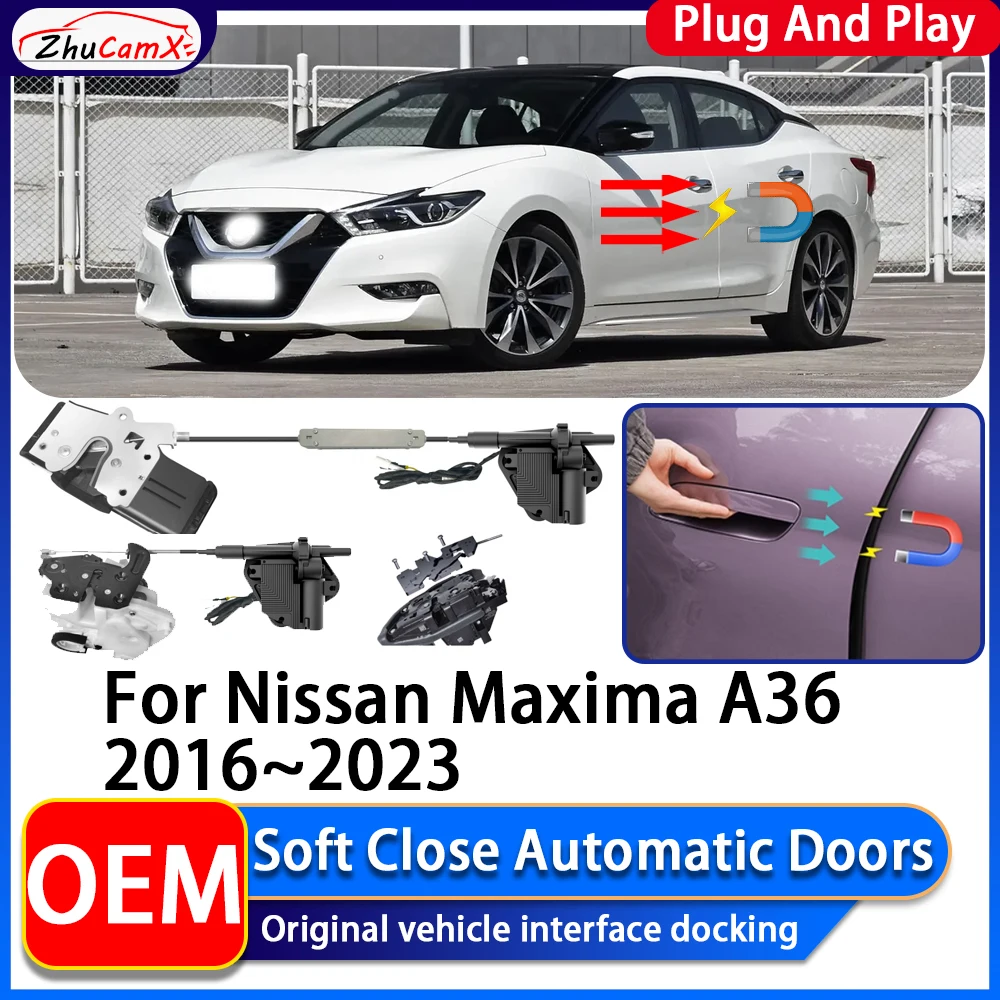 

ZhuCamX OEM Electric Suction Power Soft Close Car Door Automatic Door Closing System For Nissan Maxima A36 2016~2023