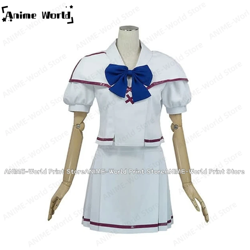 《Custom Size》Macross Frontier Ranka Lee Uniform Cosplay Costume Halloween Christmas