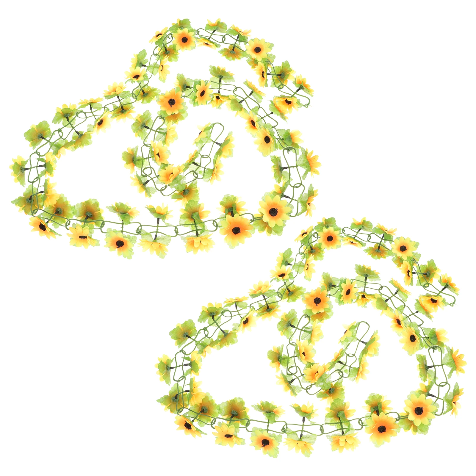 

Simulation Sunflower Rattan Vine Artificial Flower Home Decor Wreath Accessory Valentine DIY Photo Prop Environmental